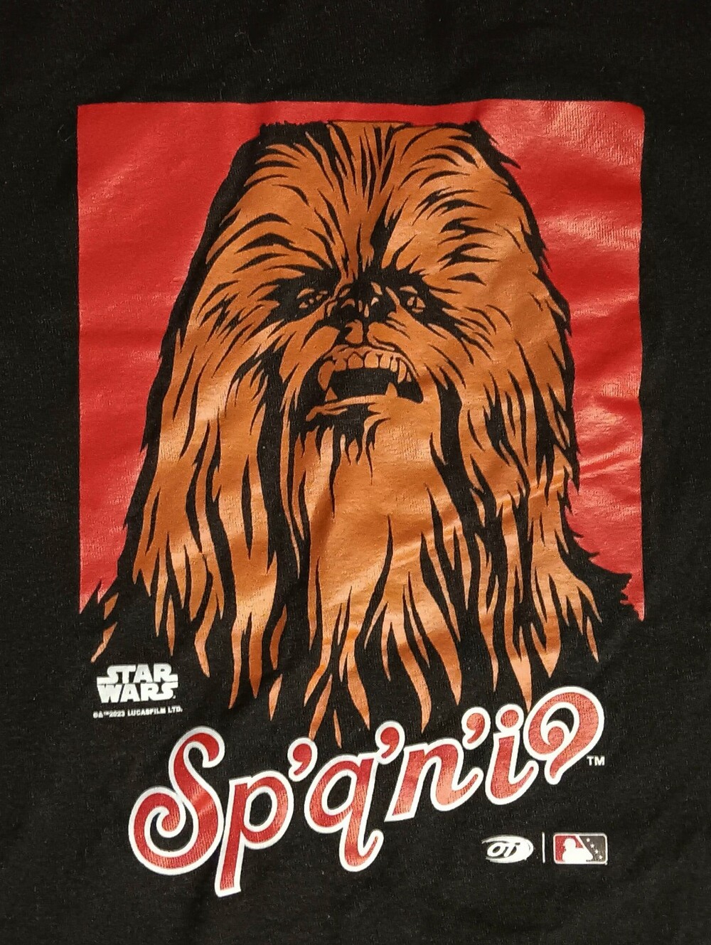 Spokane Indians Star Wars t-shirt Chewbacca Baseball Colorado Rockies minor milb